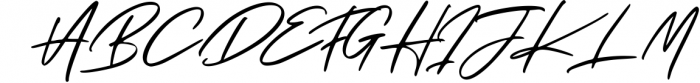 Arista Signature - Modern Signature Font Font UPPERCASE