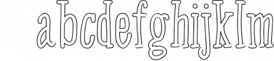 Arktivity - a cheerful handwritten serif font 1 Font LOWERCASE