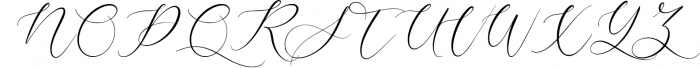 Arletta Stylist Modern Script Font Font UPPERCASE