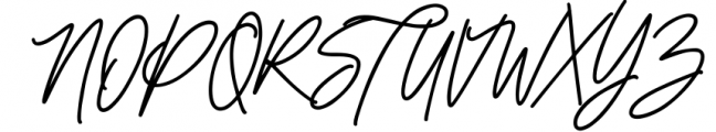 Arlobuns Signature Font UPPERCASE