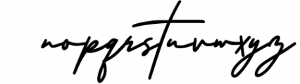 Arlobuns Signature Font LOWERCASE