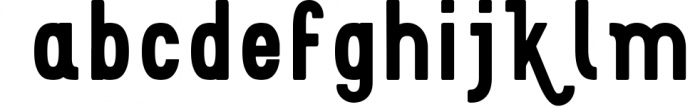 Arson Typeface Font LOWERCASE