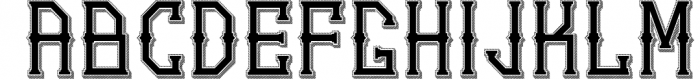 Artdeco (family font) 2 Font UPPERCASE