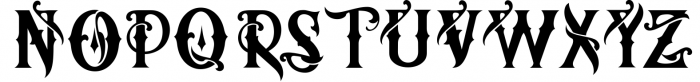 Artedoms typeface 1 Font UPPERCASE