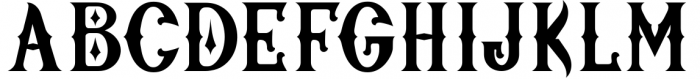 Artedoms typeface 1 Font LOWERCASE