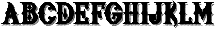 Artedoms typeface 2 Font LOWERCASE