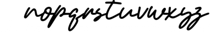 Artemay Bright - Signature Script Font Font LOWERCASE