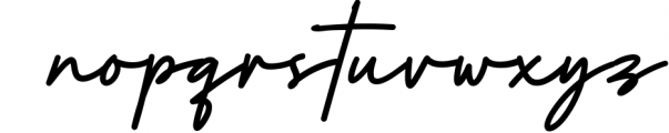Artisoul Signature Font LOWERCASE