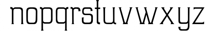 Artum - Serif font family Font LOWERCASE