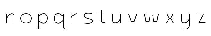 ARB-218 Neon Blunt MAR-50 Bold Font LOWERCASE