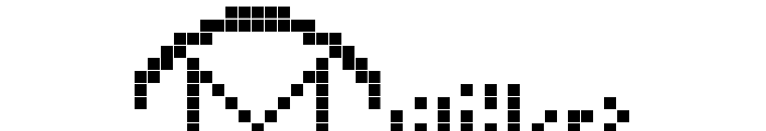 ARECIBO MESSAGE Font OTHER CHARS