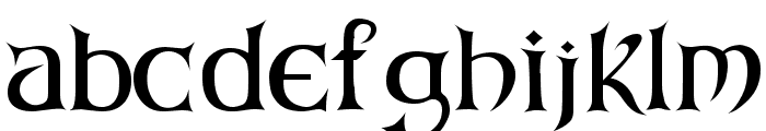 ARKHAM Reg Font LOWERCASE