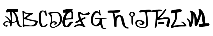 ARKING-Regular Font UPPERCASE