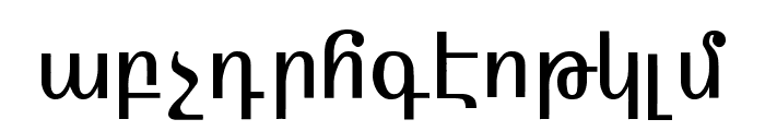 ARMEN_ TT Normal Font LOWERCASE