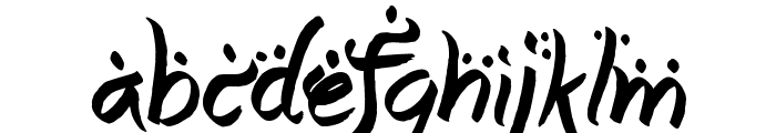Arabic Magic Font LOWERCASE
