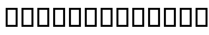 Arabic Style II Font LOWERCASE