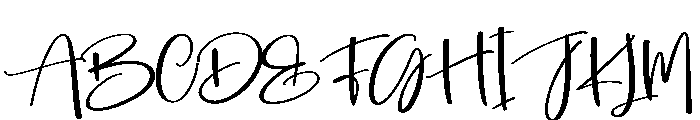 Arabic Font UPPERCASE