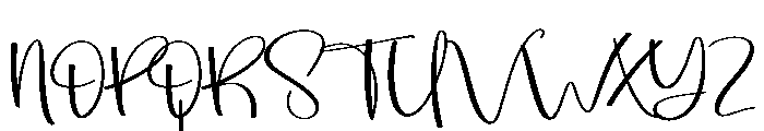 Arabic Font UPPERCASE