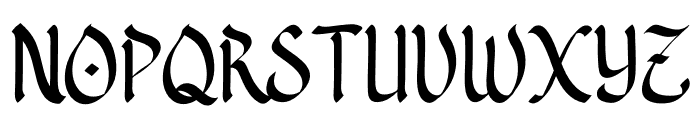 Arabico Personal Use Font UPPERCASE