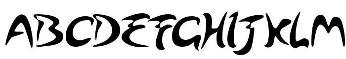 Arabolical Font UPPERCASE