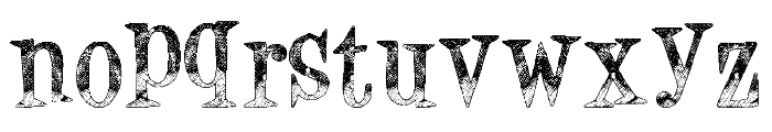 Arachnophobia Font LOWERCASE