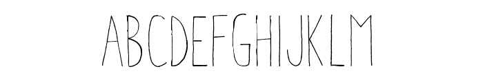 Aracne Condensed Light Font LOWERCASE