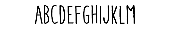 Aracne Condensed Regular Font UPPERCASE