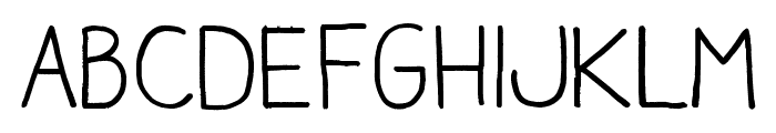 Aracne Regular Font LOWERCASE