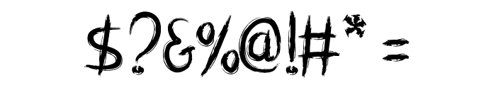 Arafura-Regular Font OTHER CHARS