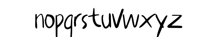 Arakan Boxing Font LOWERCASE