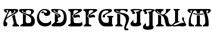 Aralgish Normal Font UPPERCASE