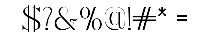 AramezaDemo-Regular Font OTHER CHARS