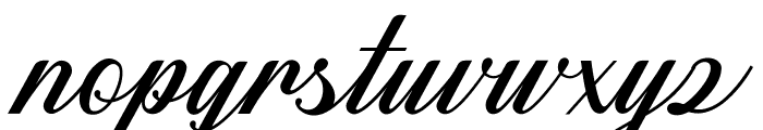 Arastin Script FREE DEMO Regular Font LOWERCASE