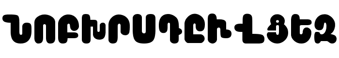 Arax Font LOWERCASE