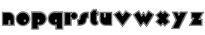Arbuckle Inline NF Font LOWERCASE