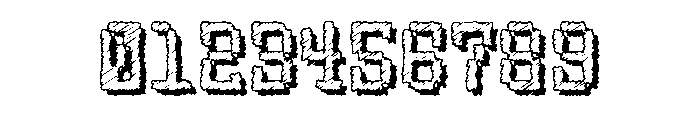 Arcade Nightmare Font OTHER CHARS