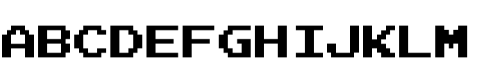 Arcade Normal Font LOWERCASE