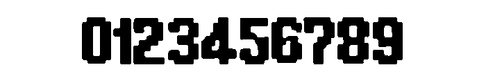 Arcade Raiders Font OTHER CHARS