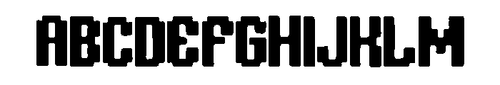 Arcade Raiders Font UPPERCASE
