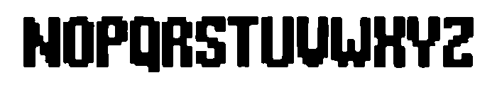 Arcade Raiders Font UPPERCASE