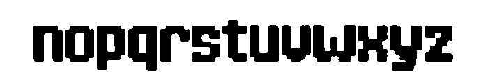 Arcade Raiders Font LOWERCASE