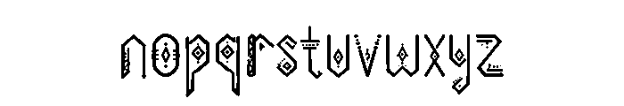 Archbolt Personal Use Only Reg Font LOWERCASE