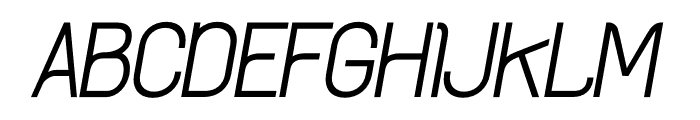 Archee Demo Italic Font UPPERCASE