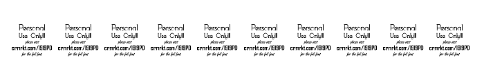 Archena Personal Use Regular Font OTHER CHARS