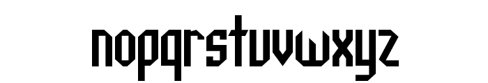 Archery Black Condensed Font LOWERCASE