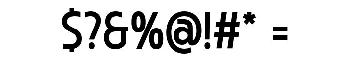 Archiero Bold Regular Font OTHER CHARS