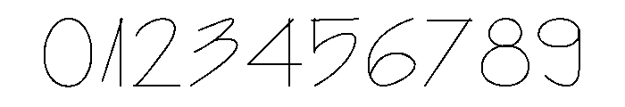 Architect's Hand Font OTHER CHARS