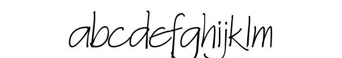 Architext Font LOWERCASE