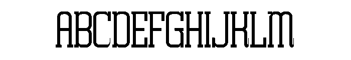 Archives Classic Font UPPERCASE