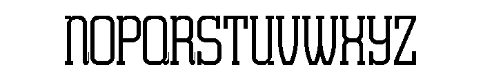 Archives Classic Font UPPERCASE